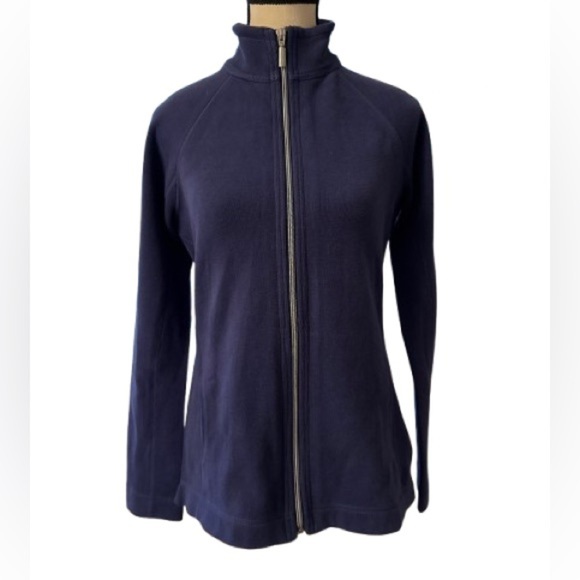 Tommy Bahama Jackets & Blazers - Tommy Bahama Island Navy Aruba Full Zip 16615